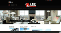 Desktop Screenshot of anpimoveis.com